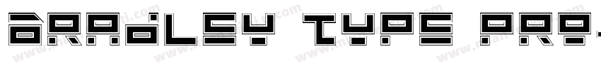 Bradley Type Pro字体转换
